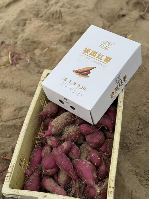 周日取货：【壹家良品板栗红薯】一箱毛重6斤左右，香甜，糯，沙，面，没有纤维感，堪称地瓜界的劳斯莱斯。 商品图6