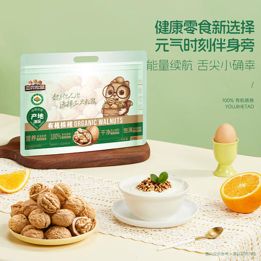 三只松鼠 袋装_有机核桃/++/400g -fx 商品图5