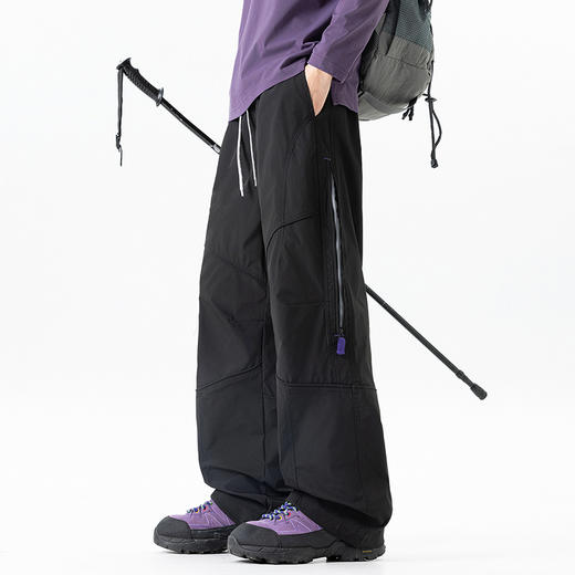 LUCKY DEER幸运鹿情侣款城市户外通勤防水透气机能裤1120 商品图2