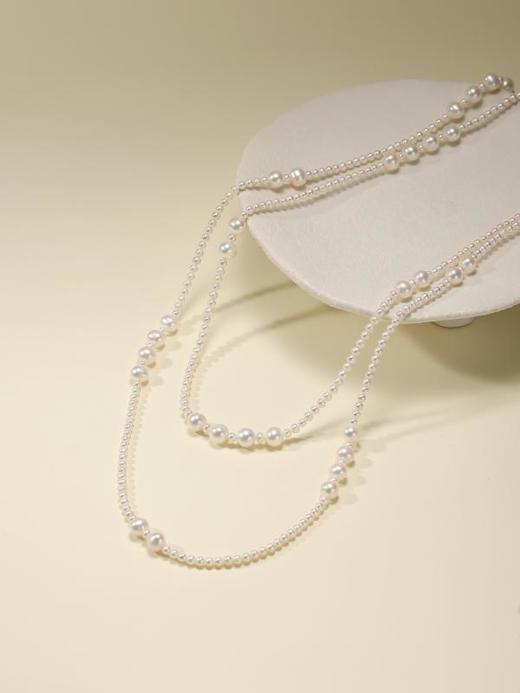 IIPO宜珠宜宝多圈毛衣链154cm3-4mm/7-8mm多种戴法(礼盒装) 商品图2