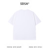 SDSA男装2026新款高贵轻奢简约纯色半纽扣设计短袖T恤百搭休闲潮 商品缩略图1