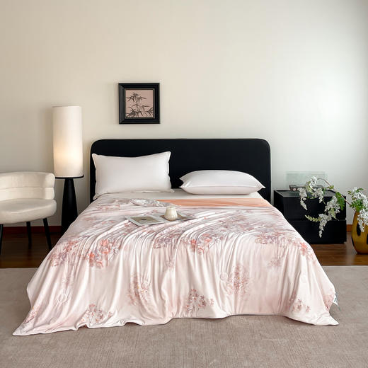 【品牌直发】加倍生活  A类印花款锦氨凉感丝夏被-丛林晓梦系列 6色可选 含锦纶，真凉感! 空调被夏凉被 商品图1