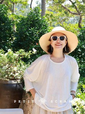 Petit Schan小闪 CLO#1085 Whatever 随便 汉麻莱赛尔防晒长袖T恤