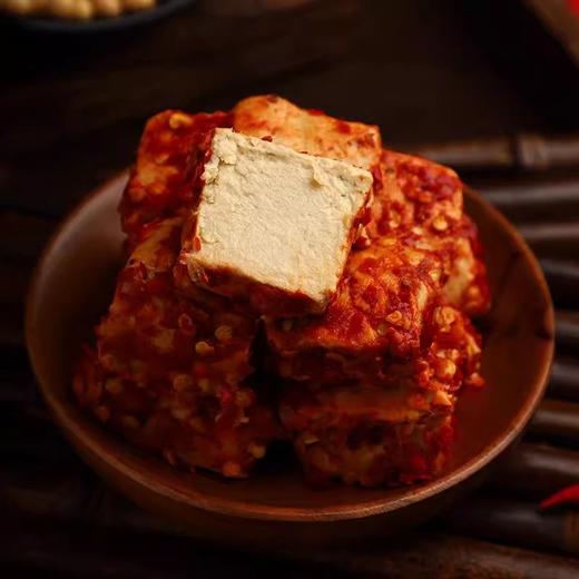 湖南特产白溪豆腐乳正宗霉豆腐乳红油特辣腐乳下饭菜入味腐乳瓷坛 商品图2