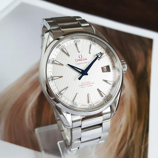 【95新】OMEGA 欧米茄231.10.42.21.02.004天文台认证同轴自动机械机芯日期显示42MM（男款）海马系列精钢200326NJ05 商品图2