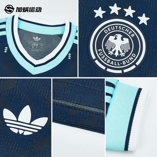 SFS阿迪达斯2026世界杯德国客场长袖球员版球衣足球服男 JM1382 商品图2