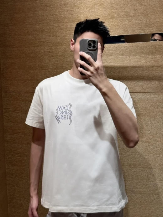 驴家 25ss字母标识数字印花短袖T恤 男女同款（DY） 商品图8