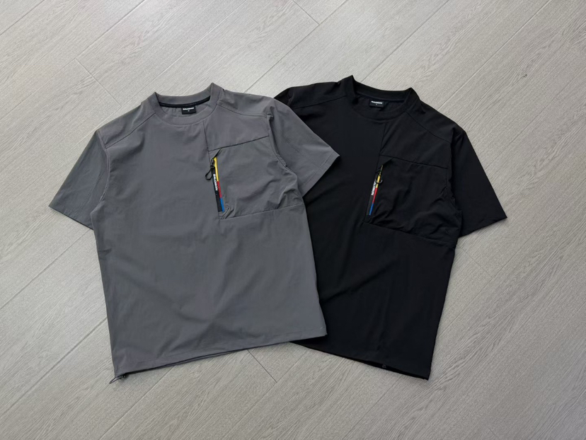 原单正品 Salomon萨洛蒙UNI BLAST系列速干短袖T恤，男女同款，(只换不退)
灰色 黑色
S、M、L、XL、XXL、XXXL