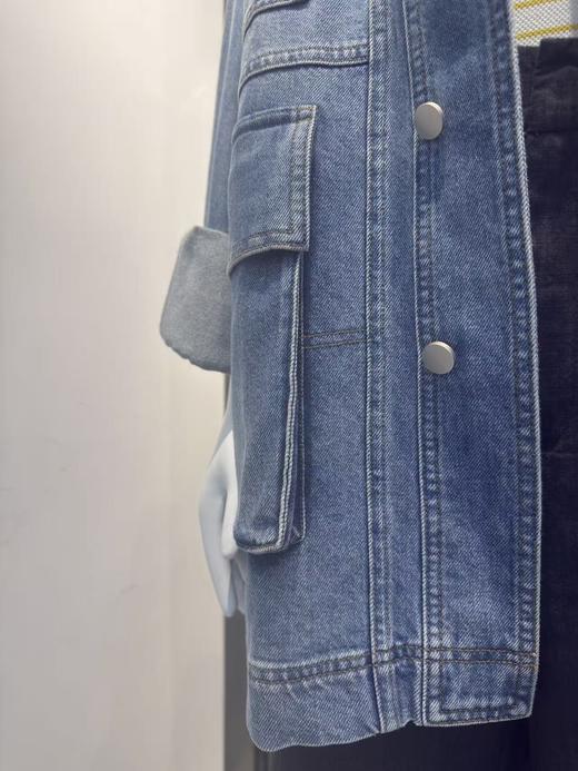 设计风阔版牛仔外套 商品图11
