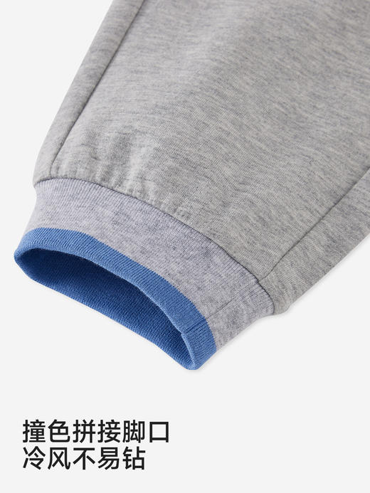 英氏儿童裤子男女童针织长裤中小童新款百搭休闲裤YRKCJ1S008A 商品图3