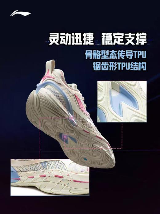 李宁反伍BADFIVE游击2 SUPER男子轻量高回弹篮球外场鞋ABFW001 商品图2