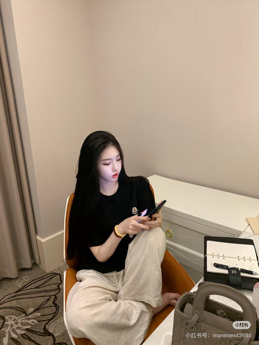 自留！自在慵懒 密织天丝亚麻 宽松 松弛感 显瘦 阔腿裤 懒人 休闲裤～ 商品图1