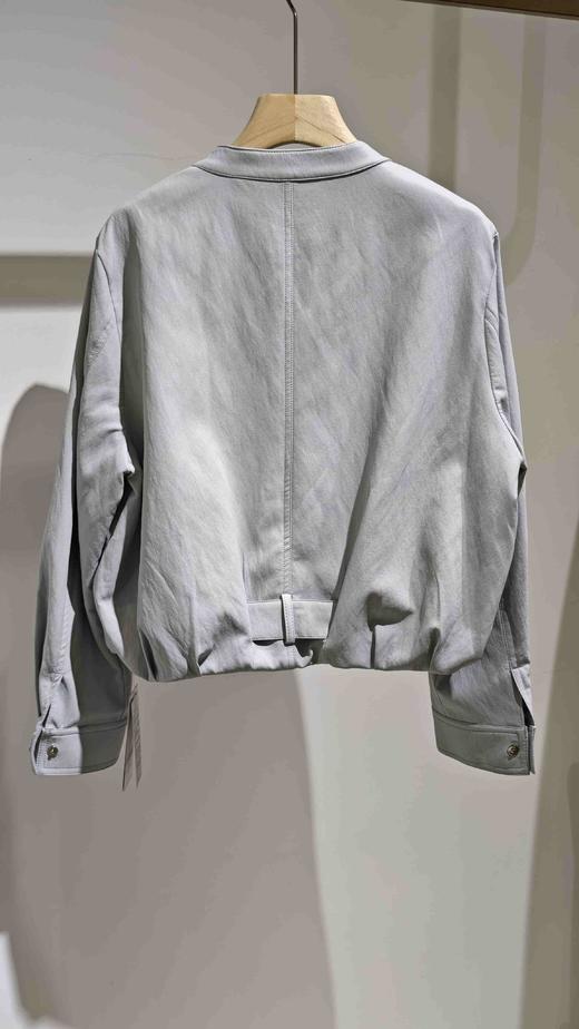 682617春上新 立领PU拉链外套 商品图2