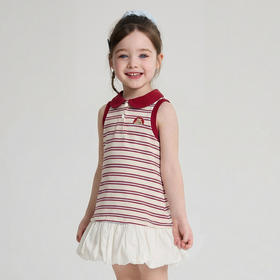 笛莎Deesha 2026年夏季新款小童女童U日常生活连衣裙连衣裙
