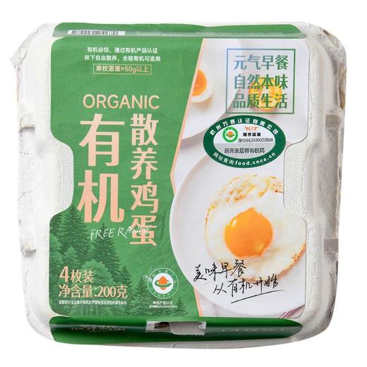 有机散养鸡蛋4枚 商品图0