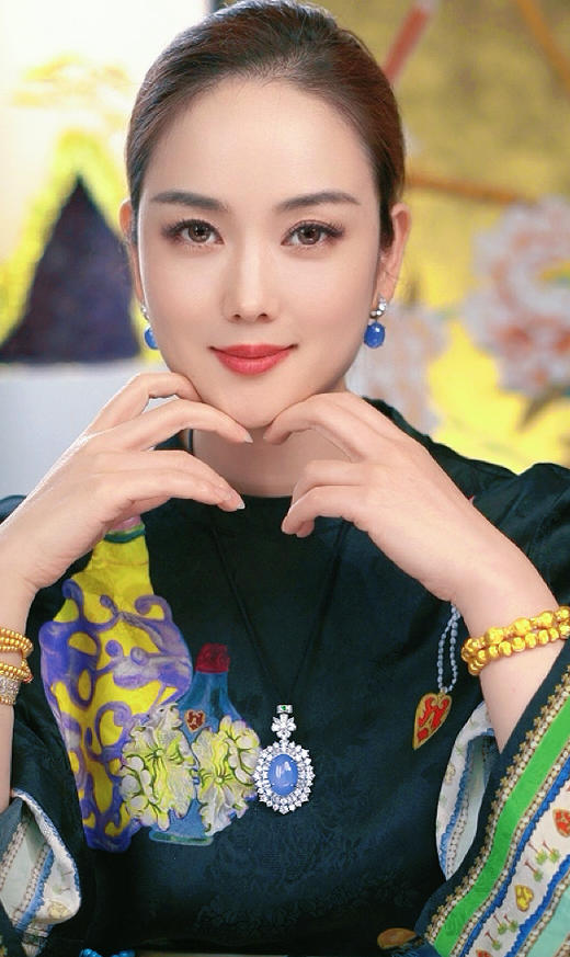 GAONAS  星光幻影 珍奢贵气蓝色蛋形耳环11743EB 商品图1