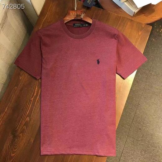 拉夫劳伦男士7色圆领短袖T恤！ 新马湖南工厂订单 50支越南日中纺（盛泰）客供精梳棉 商品图2