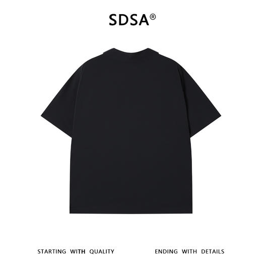 SDSA男装2026新款高贵轻奢老钱风透气亲肤polo领短袖T恤百搭上衣 商品图1