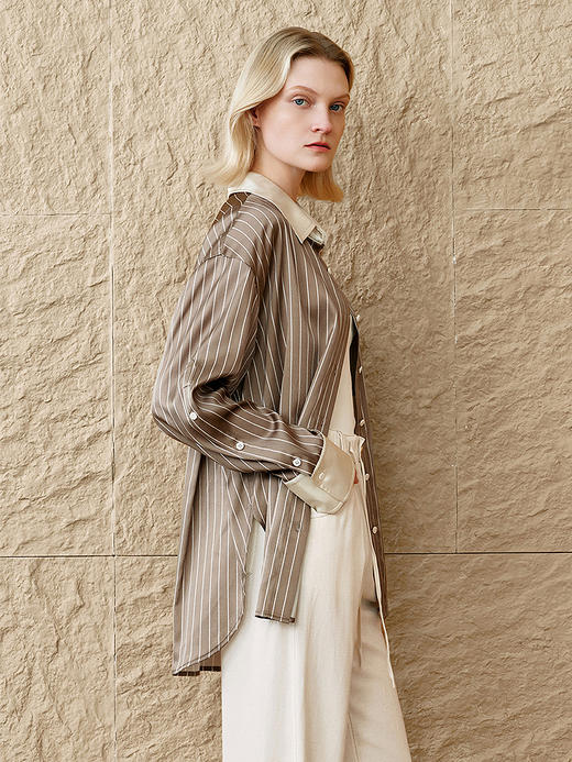 【中庭展卖商品】恩裳INSUN女装衬衫9C35230160 商品图2