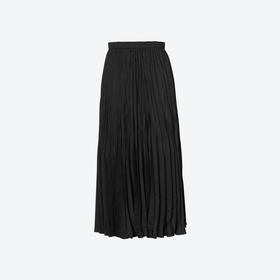 【商场同款】诗凡黎风琴褶半身裙2025夏新款学院风裙子3G4541351