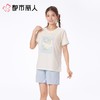 都市丽人睡衣女士睡衣薄家居服睡衣女士棉质短袖套装有杯垫女装短袖短裤LHC2J7 商品缩略图1