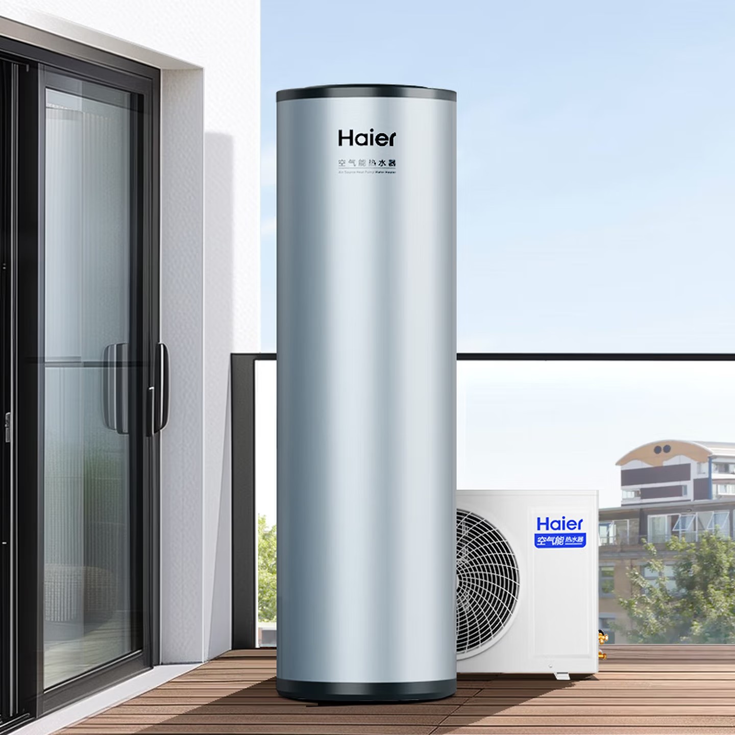 海尔（Haier）空气能热水器200升超一级能效电辅热 KF200-P7U1