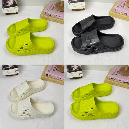 【凉拖鞋】男款夏季防滑拖鞋女士居家舒适凉拖沙滩拖鞋【WG26207W/M】 商品图0