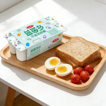 三元益菌多 不添加蔗糖 125g*16 酸奶 0蔗糖 活性益生菌 新老装交替发 商品图1