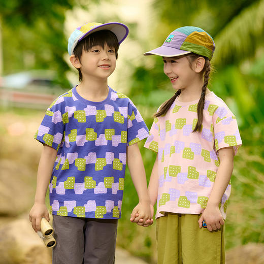 【10A抗菌纯棉】棉花堂夏款缤纷绵绵童装短袖T恤 --FA61149 商品图10