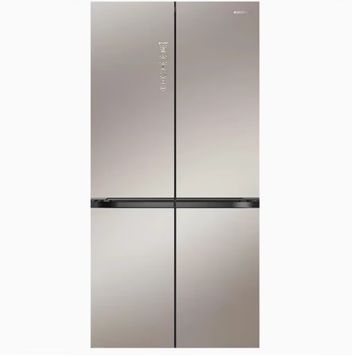 容声 冰箱 BCD-560WKK1FPGZA 560升 十字四门 嵌入式 风冷 变频 一级能效 底部散热 钢化玻璃面板 星辉印