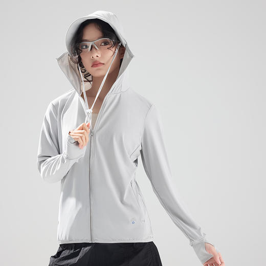 LUCKY DEER幸运鹿情侣款遮阳大帽檐 防紫外线UPF50+冰感透气防晒衣F2399 商品图3