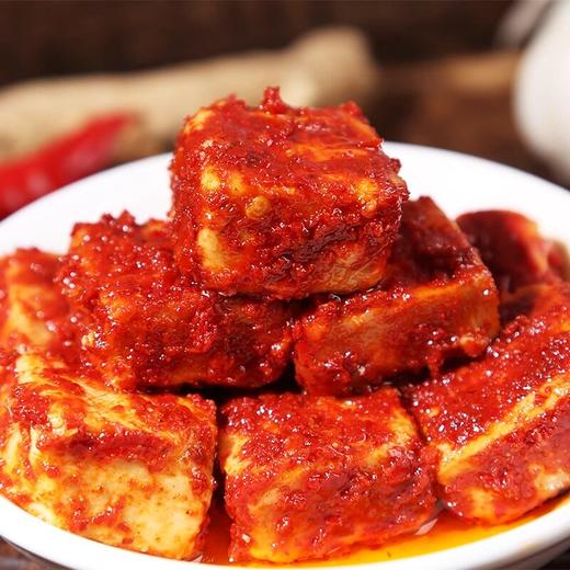 曾姐茶油腐乳湖南特产手工香辣下饭菜火锅蘸料霉豆腐腐乳300g 商品图2