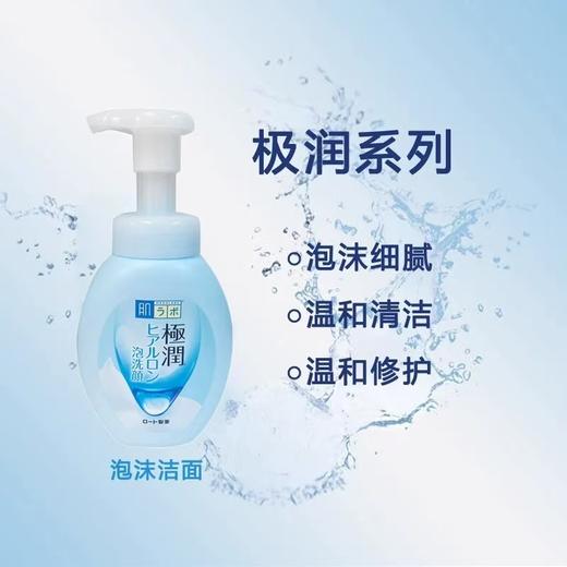 日本 乐敦肌研极润泡沫洁面-160ML 商品图0