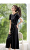 姹弥·简约风高级感小黑裙 |百搭显瘦，飘逸有型，小个子微胖姐妹穿都时髦高级 商品缩略图4