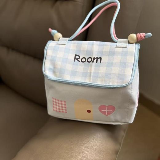 【可爱化妆包❗️】小房子化妆包可爱收纳袋女收纳外出便携式洗漱包大容量收纳包。ya 商品图3