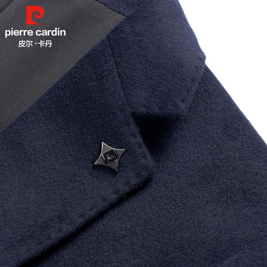 皮尔卡丹领针全羊毛平纹两粒扣西服PSXK41204 商品图2
