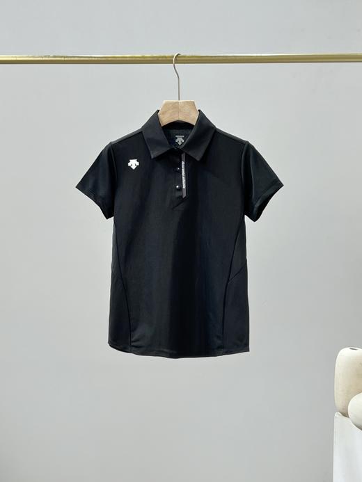 点此购买 迪桑特夏季女士TOUGH透气运动休闲翻领短袖POLO衫 qk 343149 商品图2