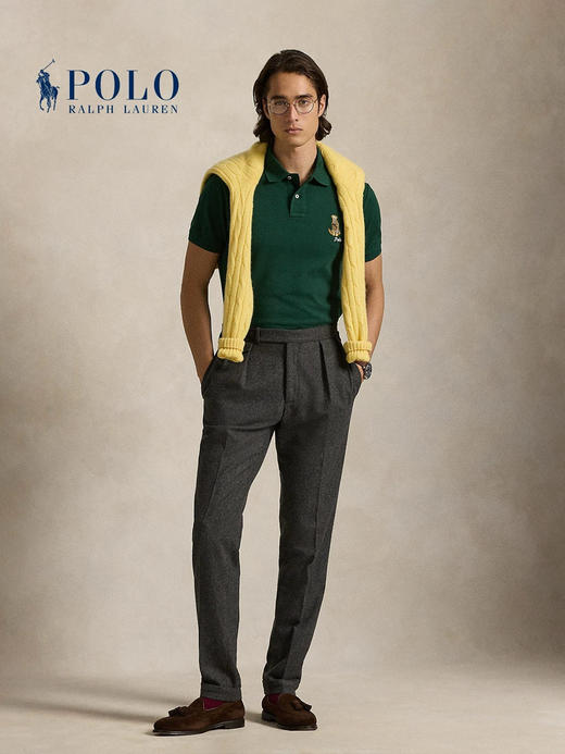 【秒杀价已调 直接拍】RL  经典狗子系列刺绣 纯棉珠地 短袖Polo衫 商品图1