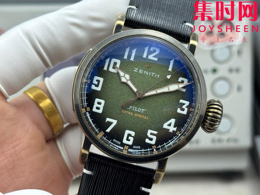 V+真力时 复古飞行员系列 大飞 男士腕表 商品图2