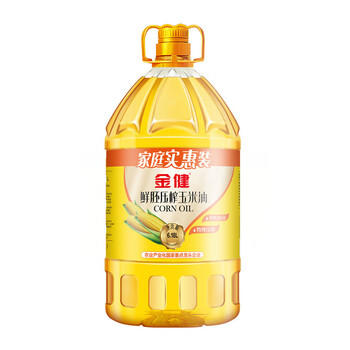金健食用油 非转基因压榨鲜胚玉米油6.18L 富含植物甾醇 /粮油调味 /食用油 /玉米油 商品图4