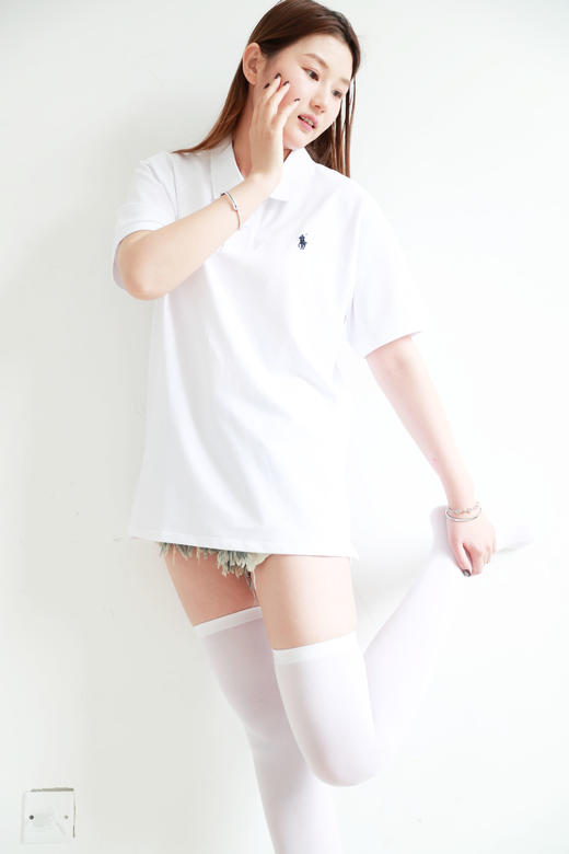 是Polo衫吖，一共5个颜色的。正肩小标刺绣翻领纯色polo衫E032460 商品图12