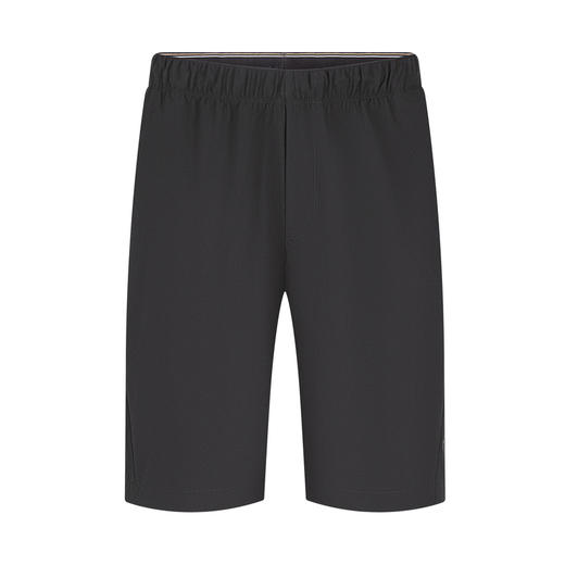 【防泼水】柒牌男装2026夏季新品宽松五分轻薄提花松紧腰便装短裤 130H70070 商品图4