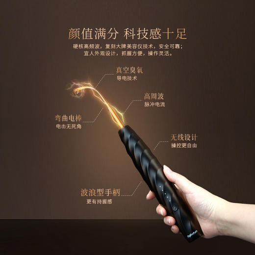 roomfun房趣电滋棒sm电击调教情趣道具重口味男女调情神器刑器 商品图3