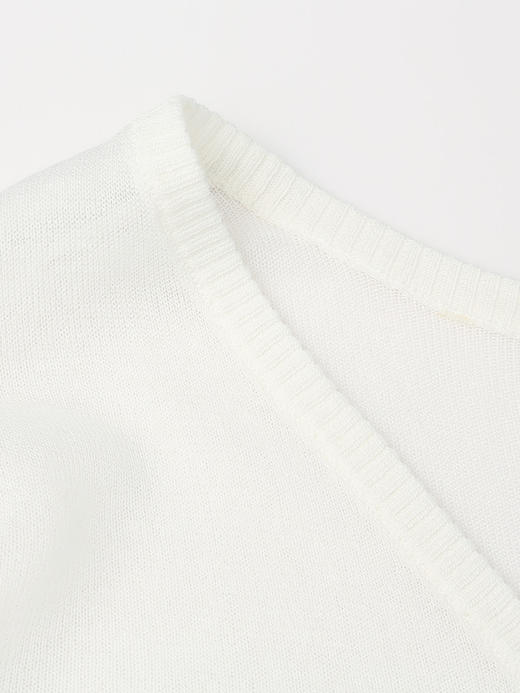 条纹吊带连衣裙 + 防晒开衫两件套女 2026 春夏新款 V 领抽绳短款罩衫 显瘦遮肉长裙 商品图4