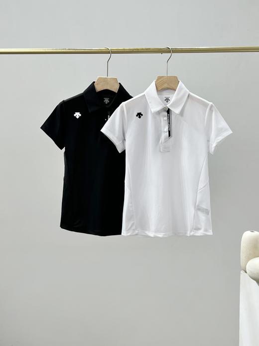 点此购买 迪桑特夏季女士TOUGH透气运动休闲翻领短袖POLO衫 qk 343149 商品图0