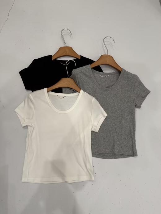 【门店同款】ENJOY夏季环保U型领显瘦T 170745671 商品图0
