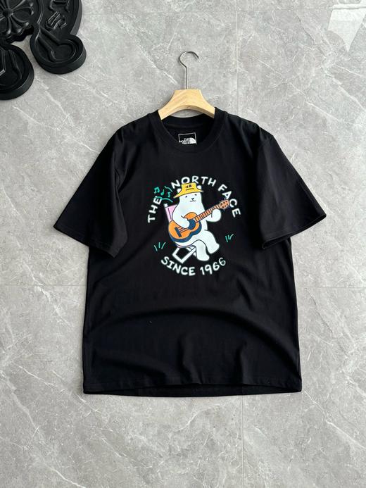 春夏系列的情侣款户外【The North Face吉他熊短袖T恤 商品图3