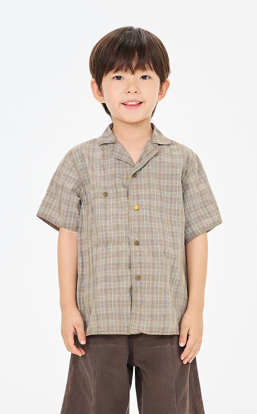 jnby   26年夏款  短袖衬衣  1Q4211920 商品图3