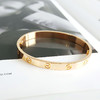 【95新】Cartier卡地亚LOVE系列B6035518黄金宽版无钻LOVE三代手镯18号中性款130326NJS06 商品缩略图2