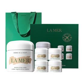 【全球购B汕头】送礼袋LAMER海蓝之谜经典面霜1拖4套盒（经典面霜60ml*1+7ml*4）